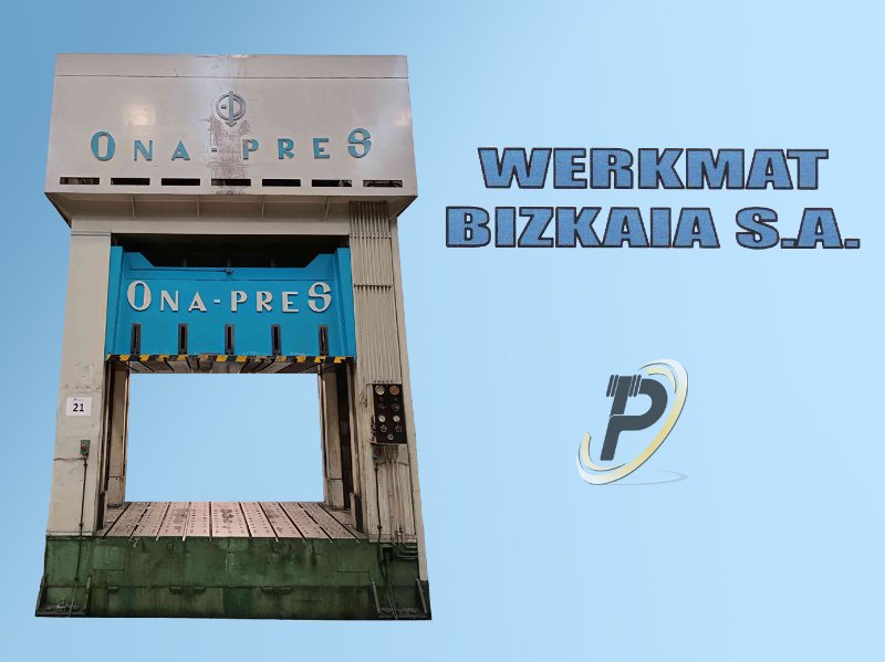 Imagen subasta: 2º SUBASTA WERKMAT BIZKAIA - PRENSAS HIDRÁULICAS HASTA 630 tn