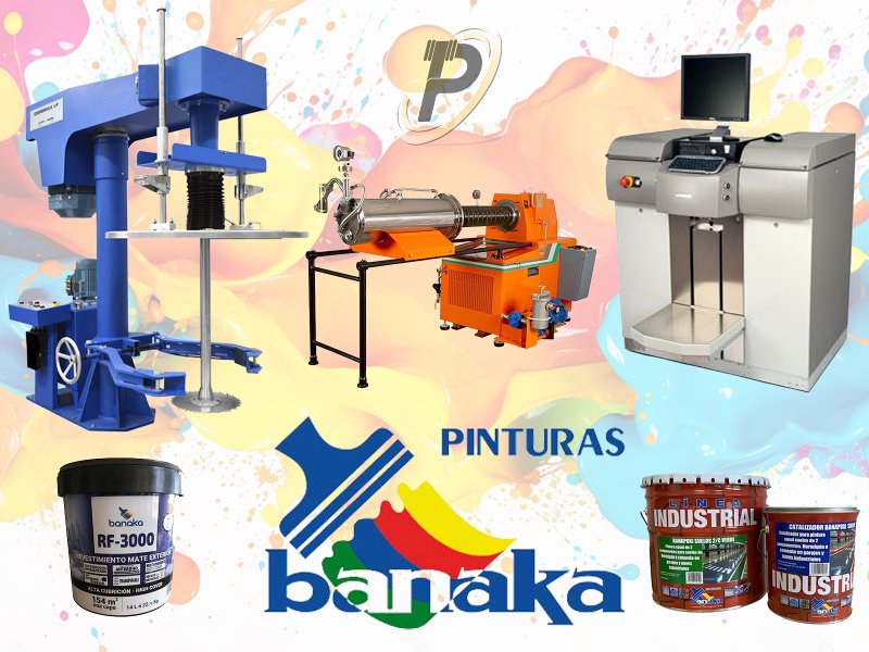 Imagen subasta: PINTURAS BANAKA - MAQUINARIA FABRICACIÓN y EXISTENCIAS