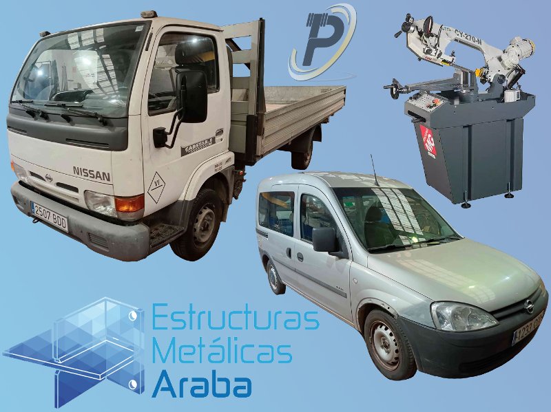 Imagen subasta: ESTRUCTURAS METÁLICAS ARABA - VEHÍCULOS y MAQUINARIA