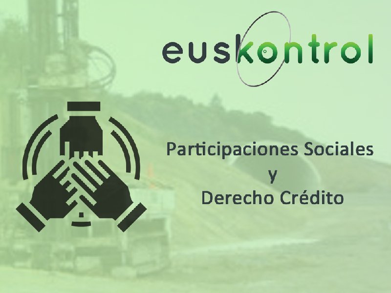 Imagen subasta: EUSKONTROL - Participaciones sociales AQUADAT EFFICIENT INNOVATION, S.L. y DRONE BY DRONE, S.L. + Derecho Crédito